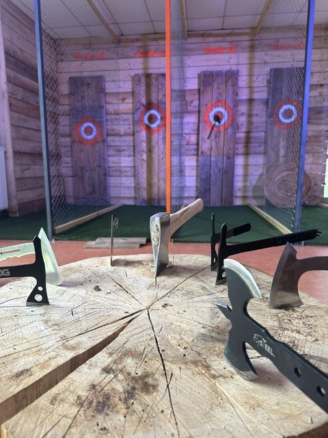 lancer de Hache aventur'est nancy